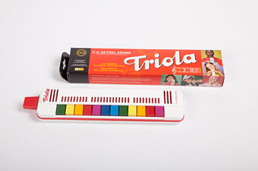 Triola mit Verpackung